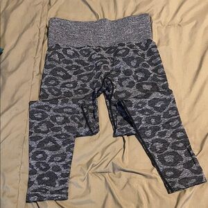 NVGTN Black Leopard Seamless Leggings